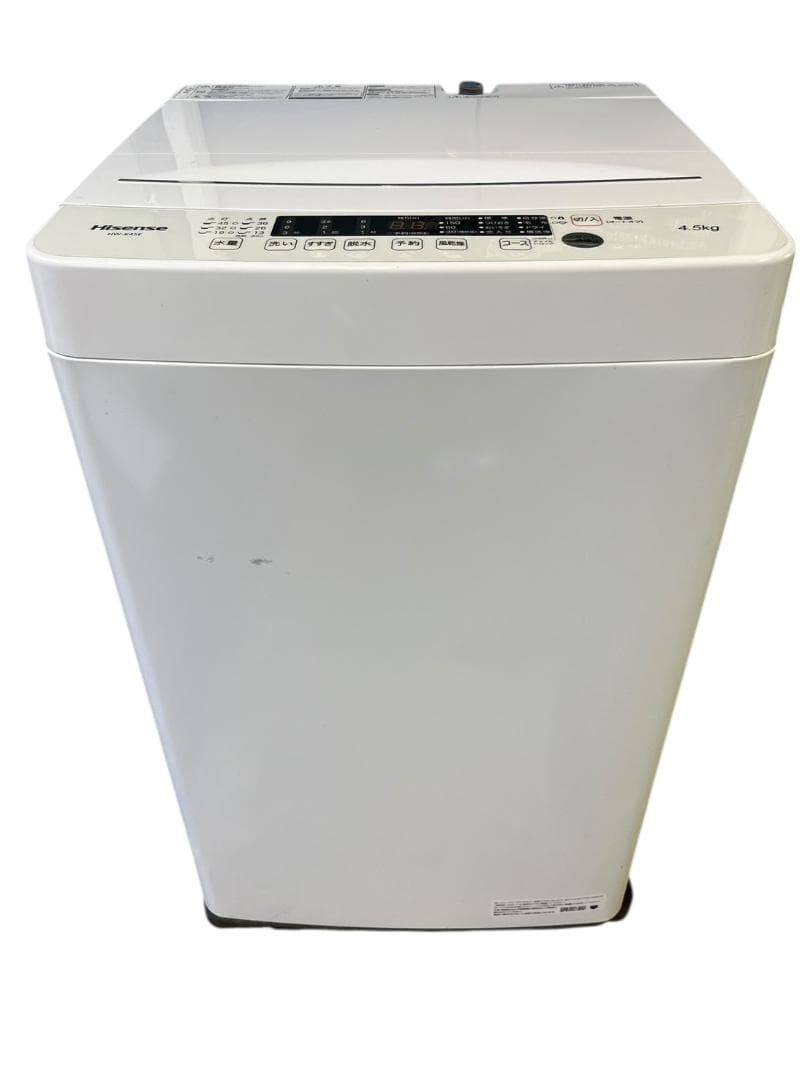 ハイセンス 洗濯機 HW-K45E 2022年製 4.5㎏ 動作確認済 中古品 ハイセンス HW-K45E 価格比較 - 価格.com