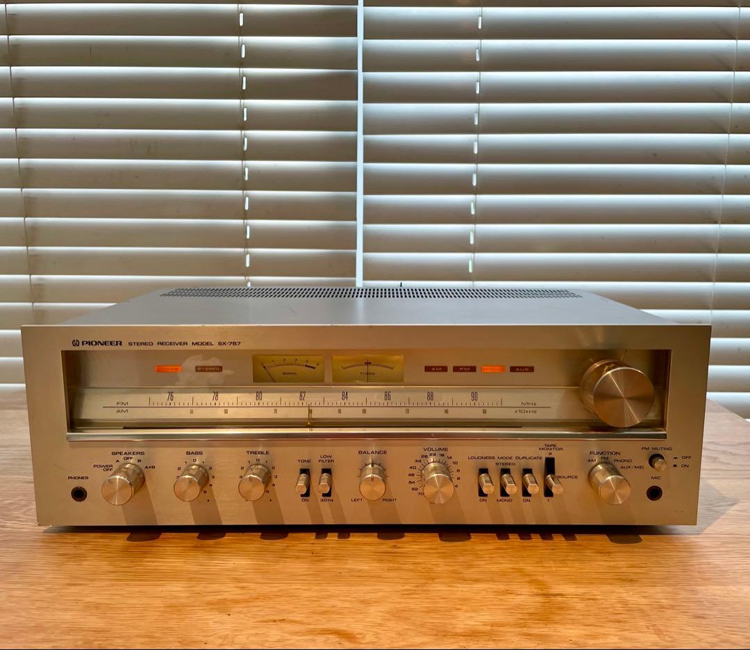 PIONEER SX-757 ステレオレシーバー Pioneer SX-757の仕様 パイオニア