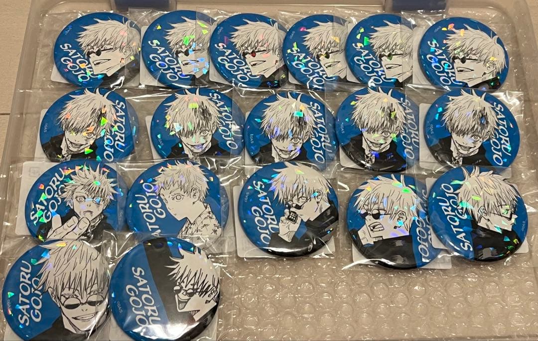 呪術廻戦　完全受注生産　オールスター缶バッジ　45点セット 呪術廻戦 完全受注生産 オールスター缶バッジ 45点セット - メルカリ