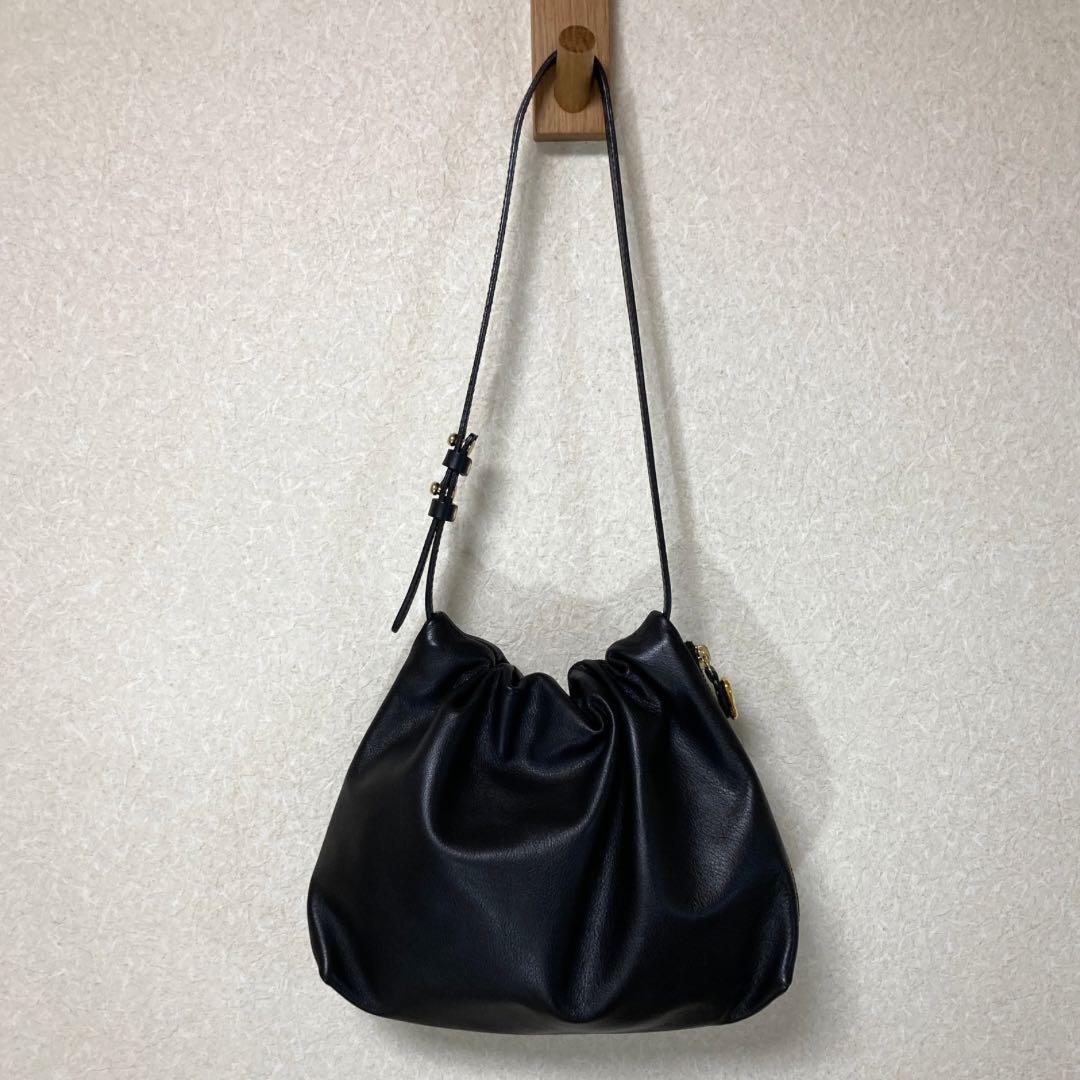 美品 ラシット gemeil(ジェムイル) レザーワンハンドルバッグ - メルカリ