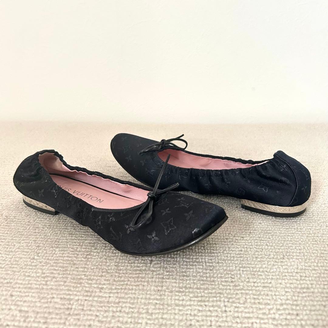 ルイヴィトン フラットシューズ モノグラム 23.5cm 36.5