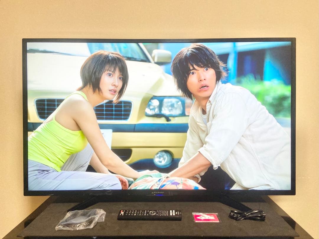 今だけ優待価格】FUNAI 49V型4K｜近郊8000円引＆無料配送 - メルカリ