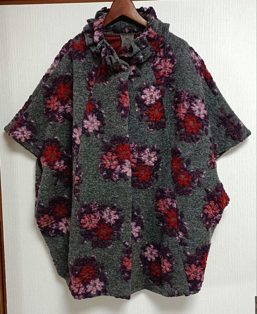 Akiakane 　アキアカネ✩ポンチョコート 楽天市場】【20％OFF】レザー調 ポンチョ 洗える 日本製 ケープ