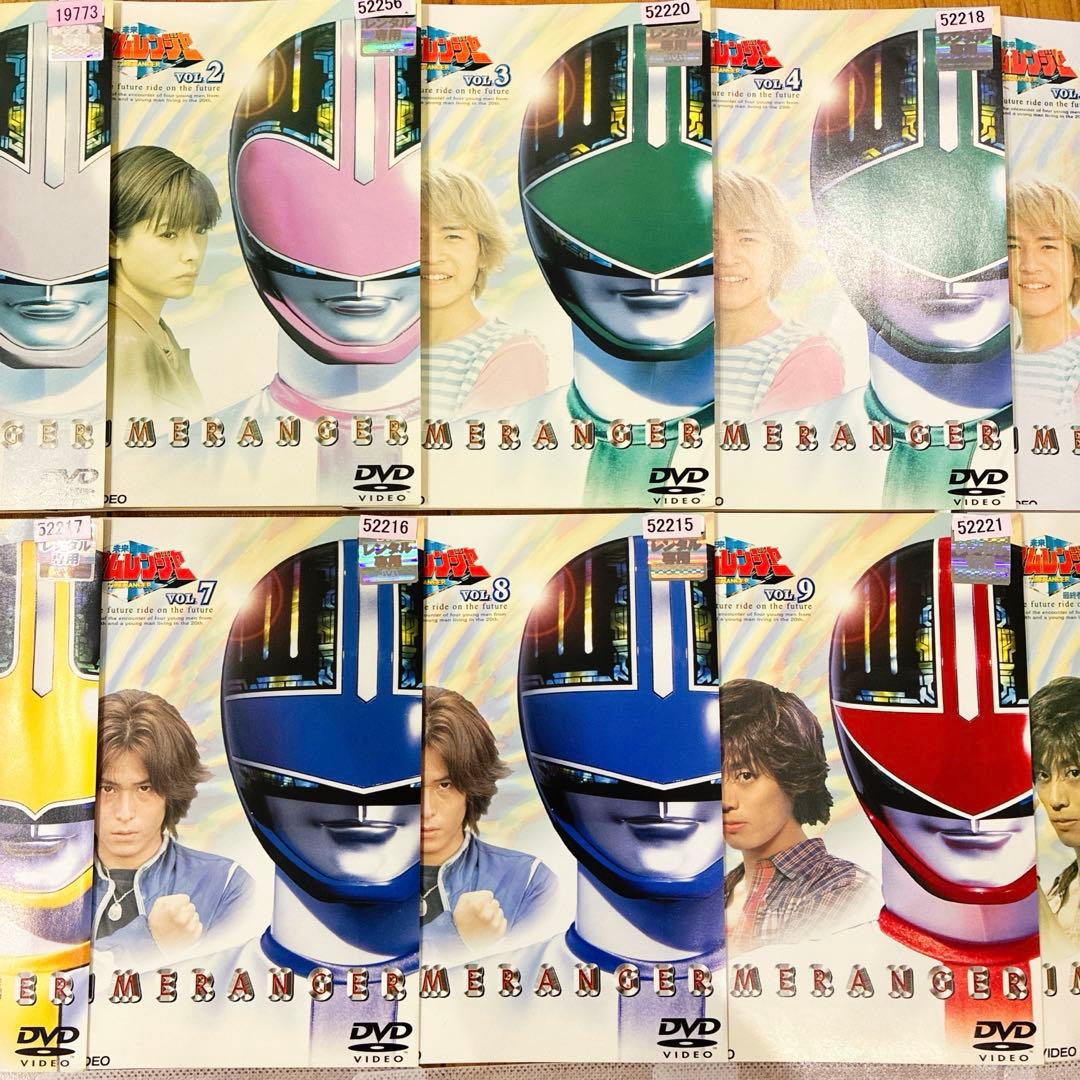 未来戦隊タイムレンジャー 全5巻セット 完結 DVD 特撮ヒーロー 匿名