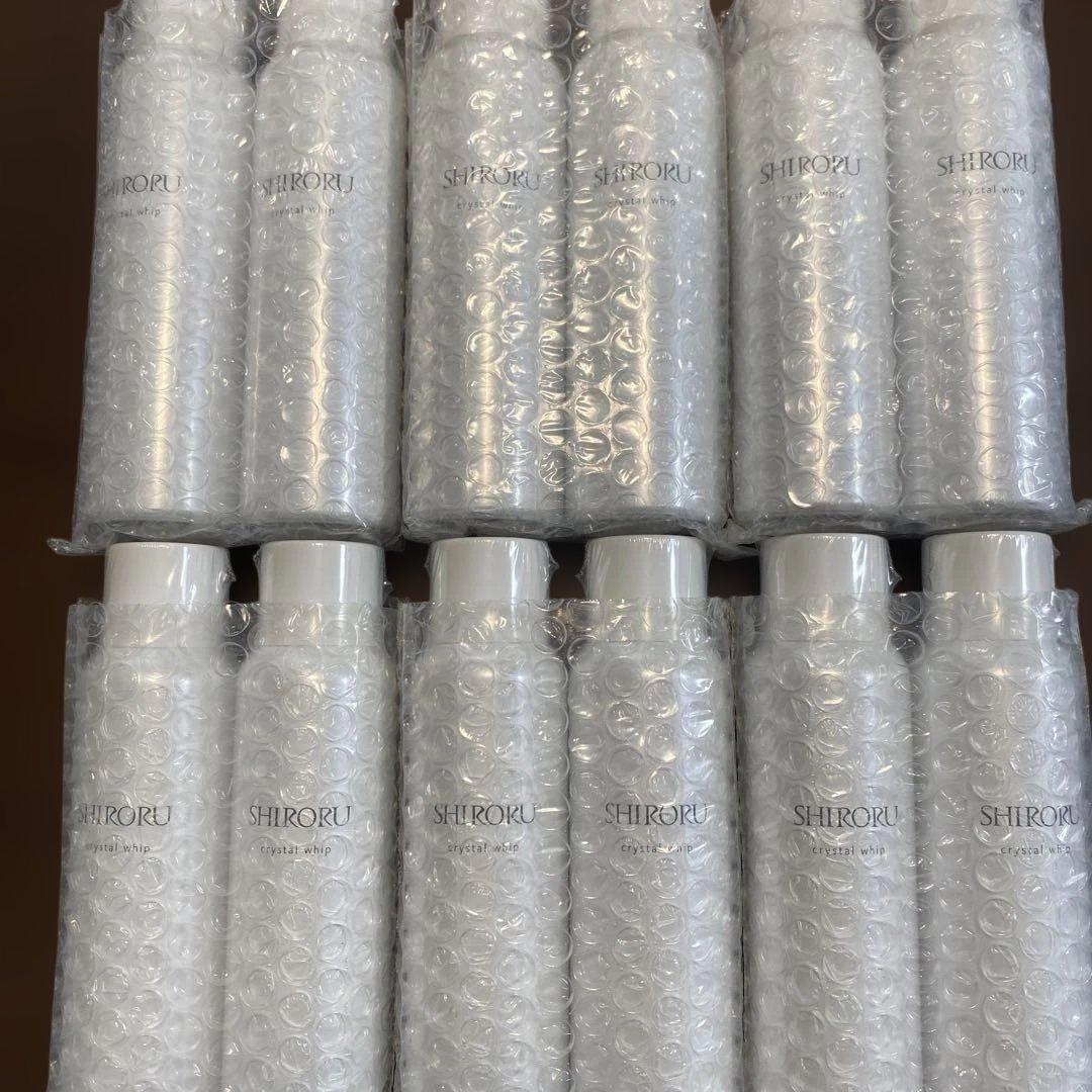 SHIRORU シロル クリスタルホイップ 新品未使用•未開封　12本セット 爆買WEEK ！ポイント最大+12％！】SHIRORU シロル クリスタルホイップ