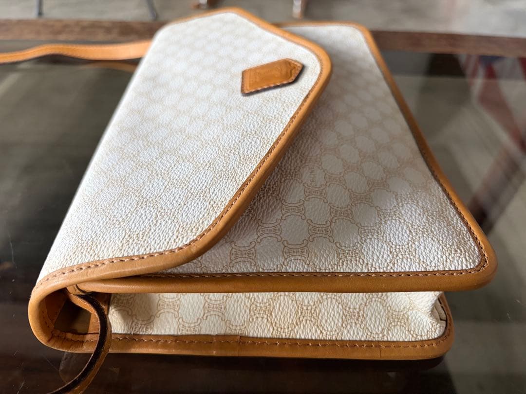 1980s vintage cap ビンテージセリーヌショルダーバック マカダム