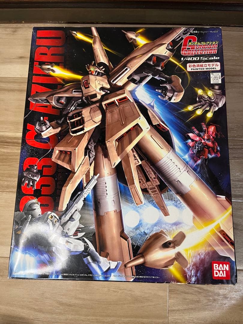 プラモデル1/400 NZ-333 α・アジール 機動戦士ガンダム 逆襲のシャア ガンダムコレクション 1/400 NZ-333 α・アジール│株式会社BANDAI
