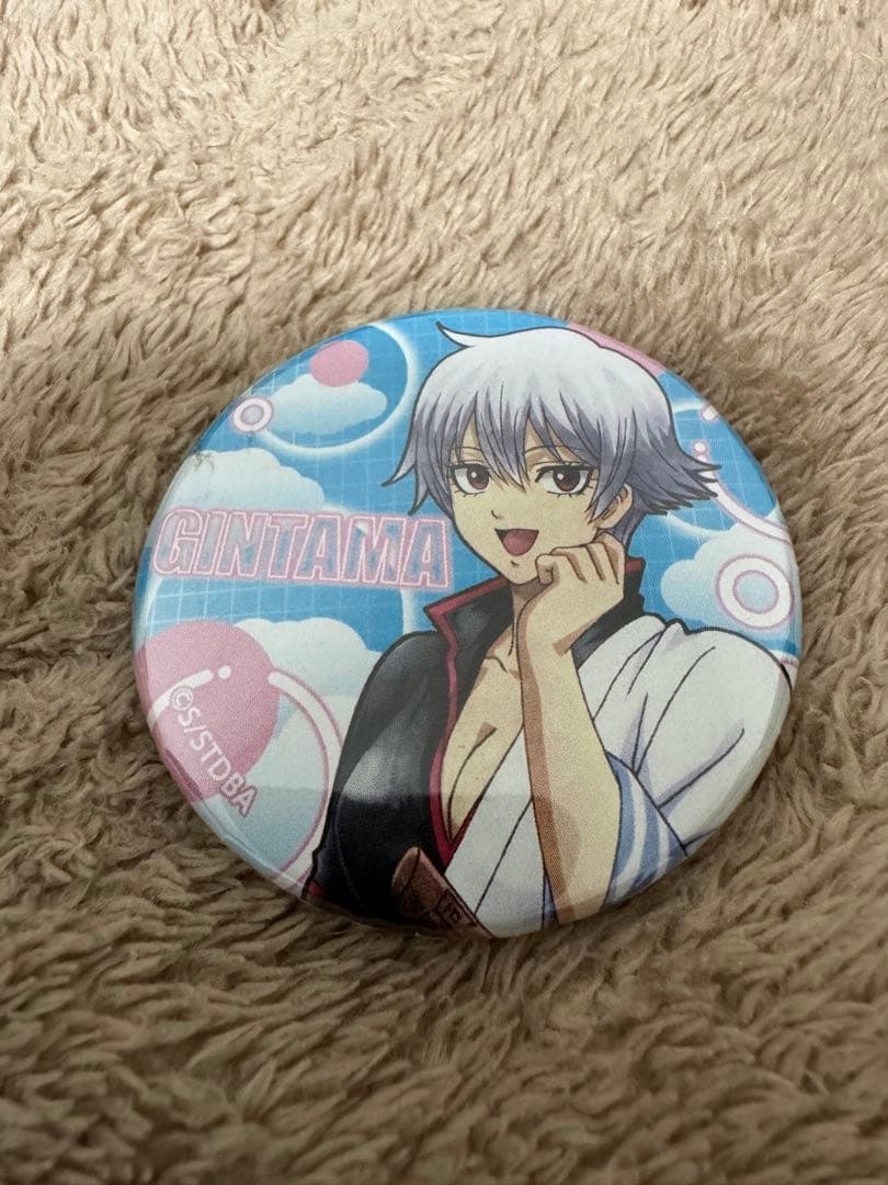 銀魂 性別逆転萹 銀子 銀時 缶バッジ - メルカリ