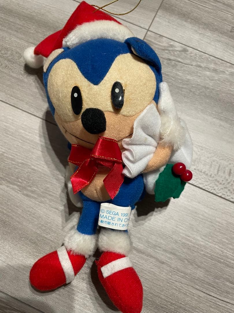 非売品】セガ ソニック・ザ・ヘッジホッグ サンタ3体セット