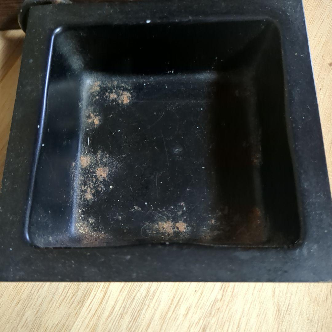 昭和レトロ 木製 煙草盆 ＆ 煙管（キセル）セット 骨董 アンティーク