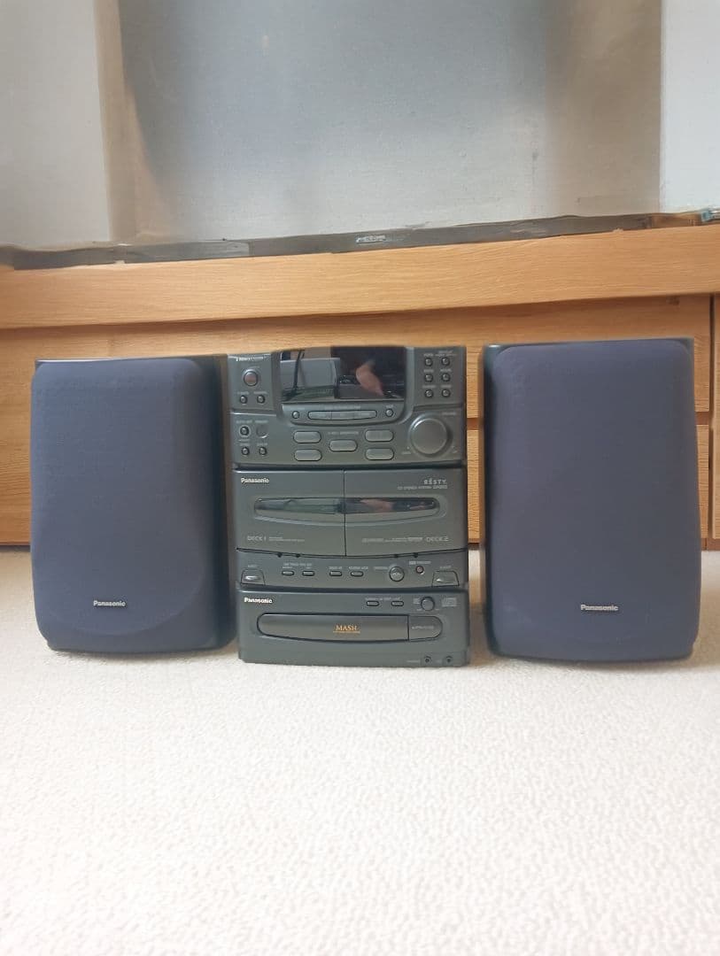 Panasonic カセットデッキ　コンポ Yahoo!オークション -「パナソニック カセットコンポ」(その他