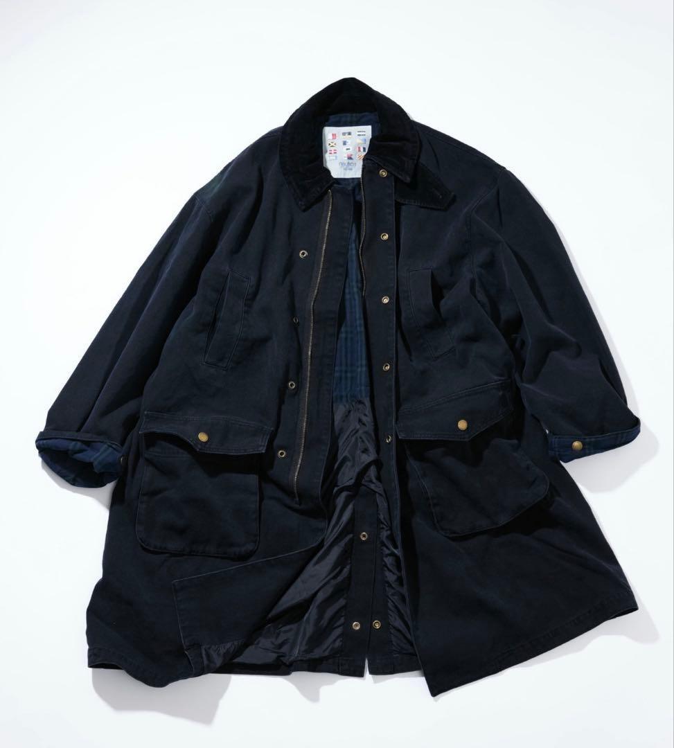 NAUTICAノーティカヴィンテージライク クラッシュドダックコート