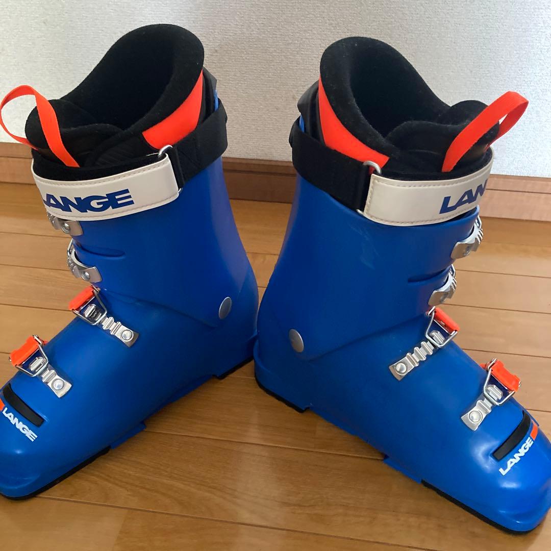 LANGE 子ども用スキーブーツ 青　23.5cm