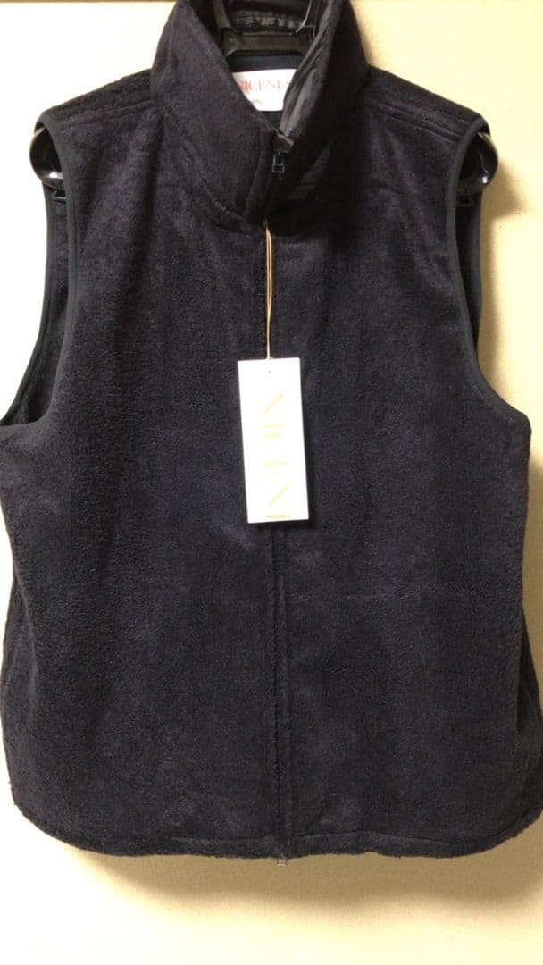 新品NICENESS 22AW別注ワイルドシルクボアベストWALTER - メルカリ
