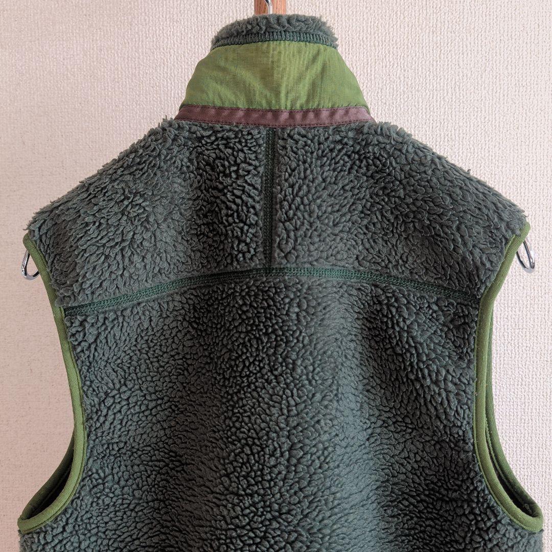 希少カラー パタゴニア クラシック レトロX ベスト 2010年モデル 緑