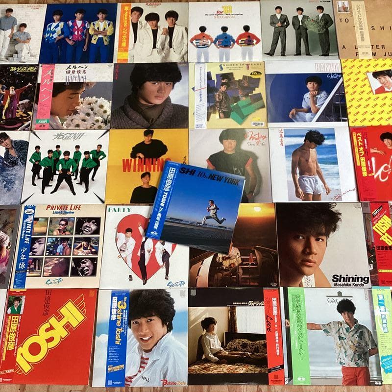 80年代 男性アイドル 【31枚】 TF0423-8 レコード 昭和ポップス - メルカリ