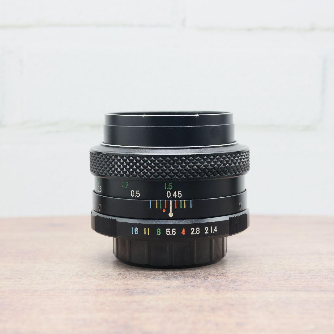 《希少》EBC FUJINON 50mm F1.4 前期型 光学美品【黄変除去】