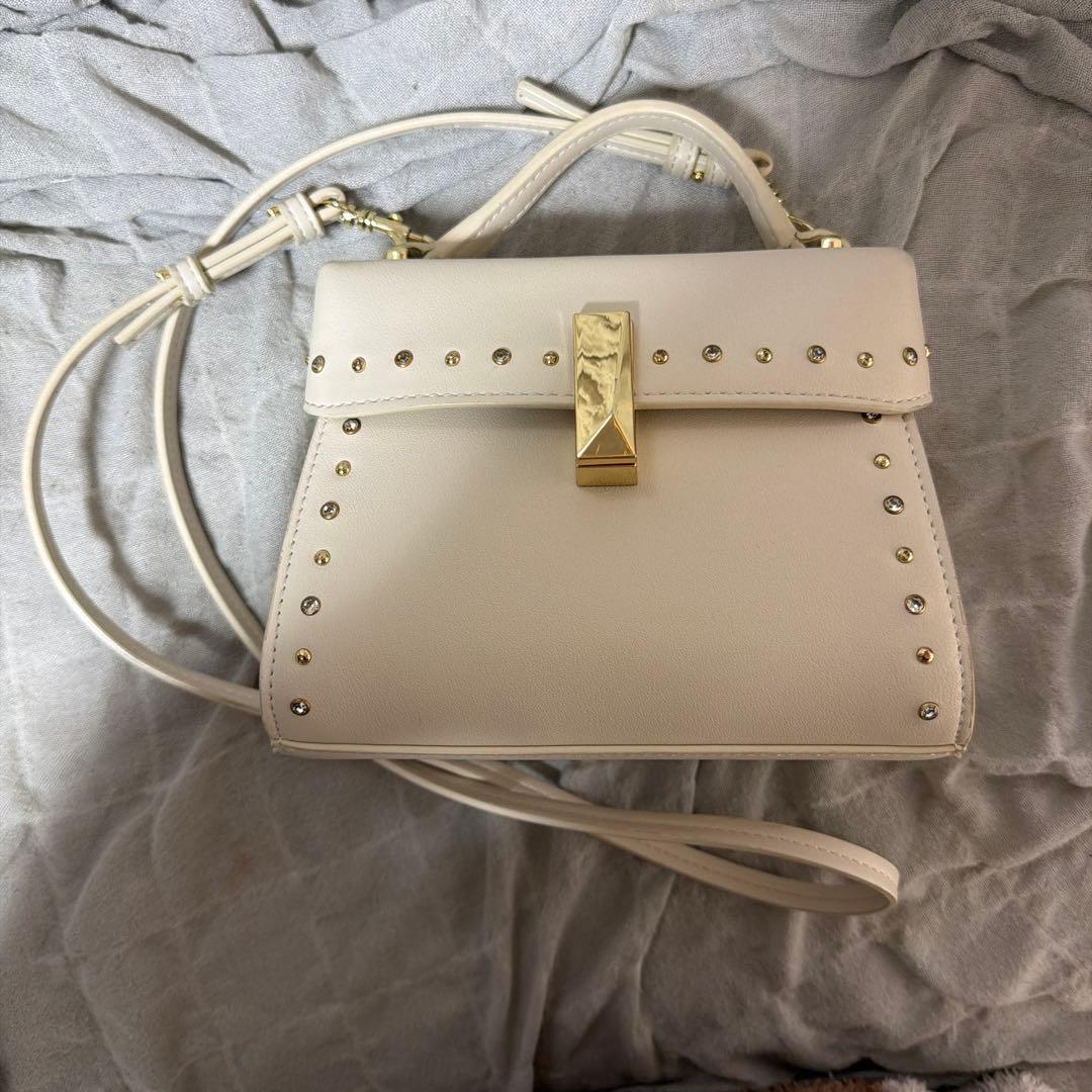 CELFORD ビジュースタッズポシェット アイボリー 楽天市場】CELFORD セルフォード リュタン ビジュースタッズポシェット