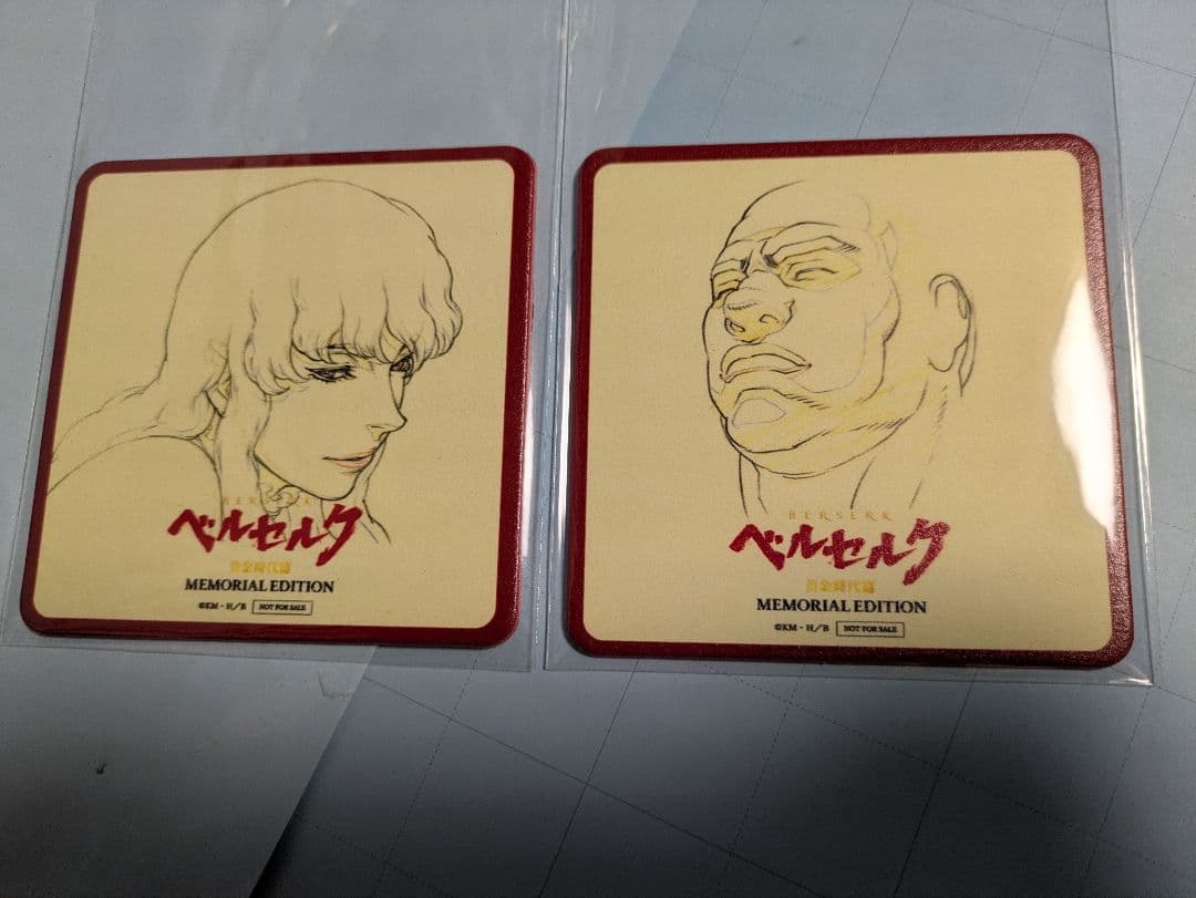 ベルセルク コラボカフェ コースター グリフィス ベルセルク展 - メルカリ
