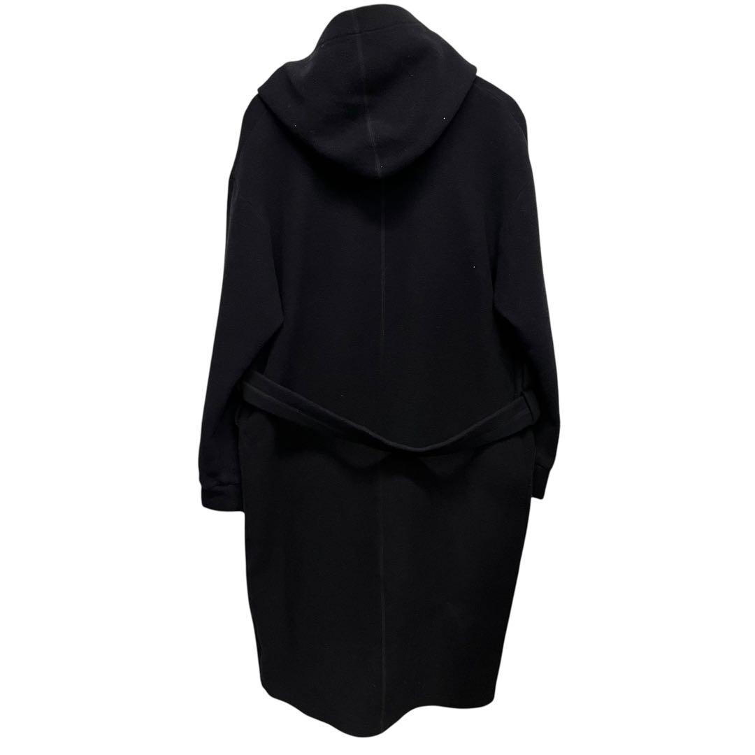 ATON メルトンフーディ ロープコート フーデット ガウン コート 山羊革