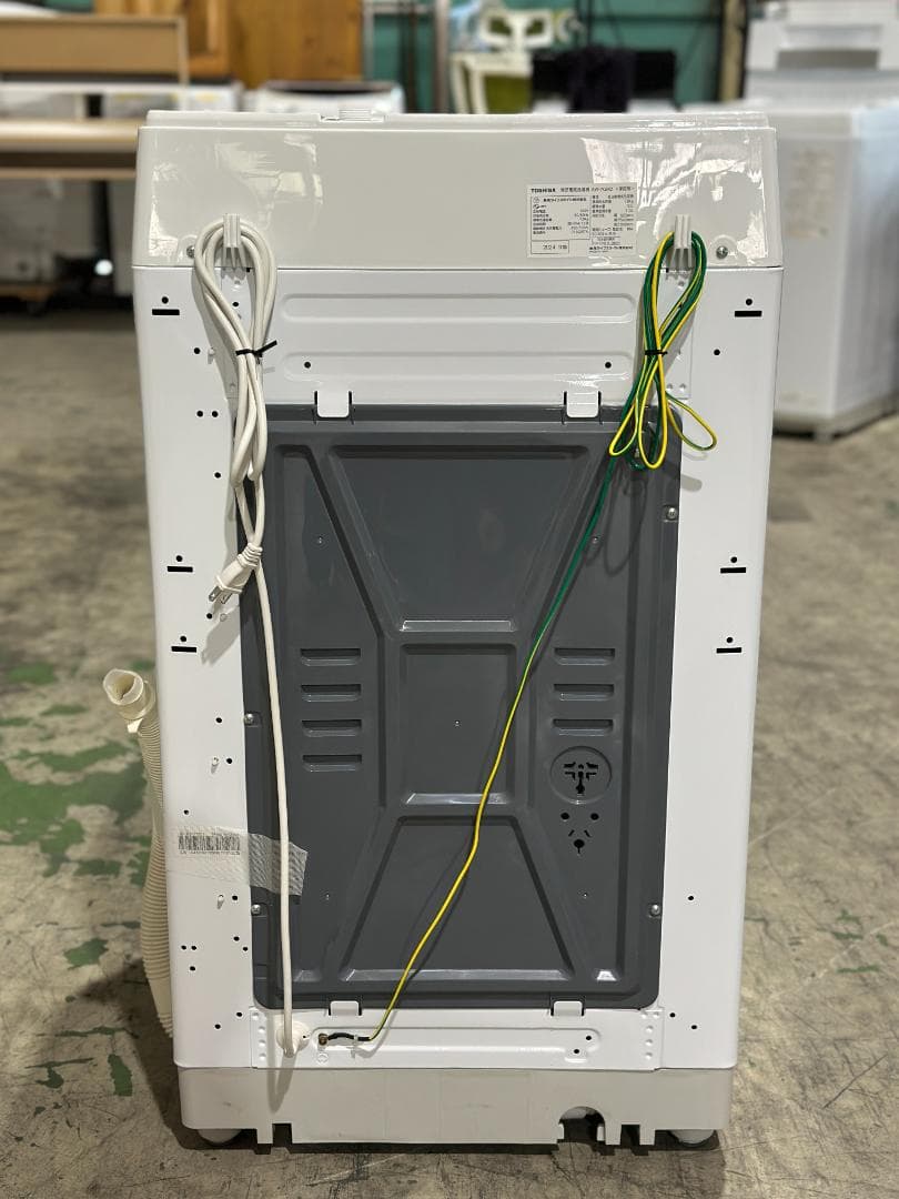 東芝 全自動洗濯機 ピュアホワイト AW-7GM2-W 7.0kg 2024年製