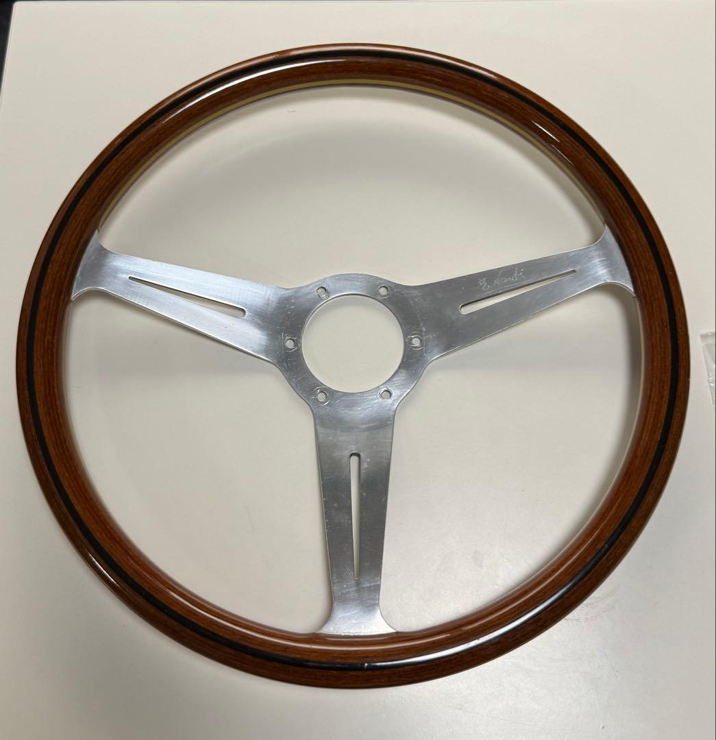 ナルディ NARDI ステアリング クラシック ウッド 36.5 ホーンボタン付