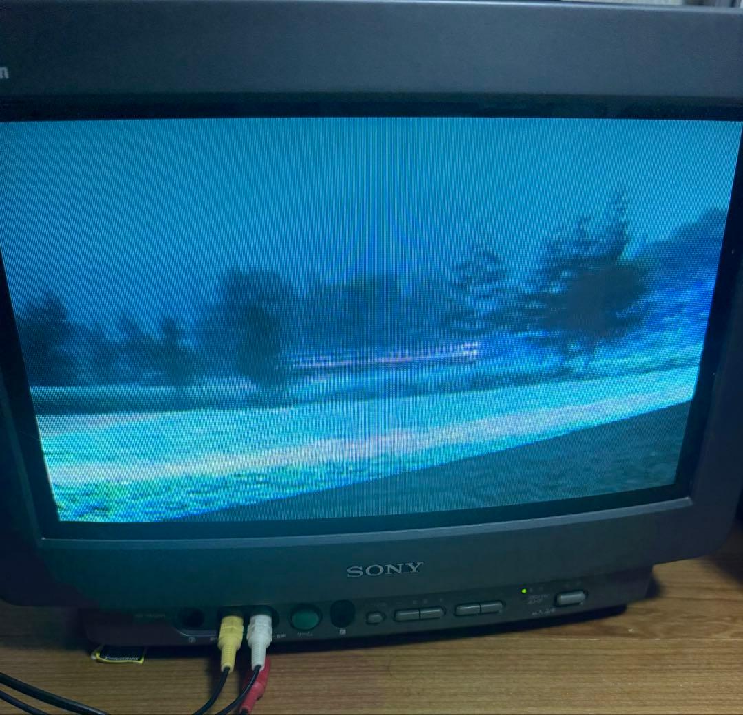 美品】SONY Trinitron 16型 ブラウン管テレビ ゲームモード機能 - メルカリ