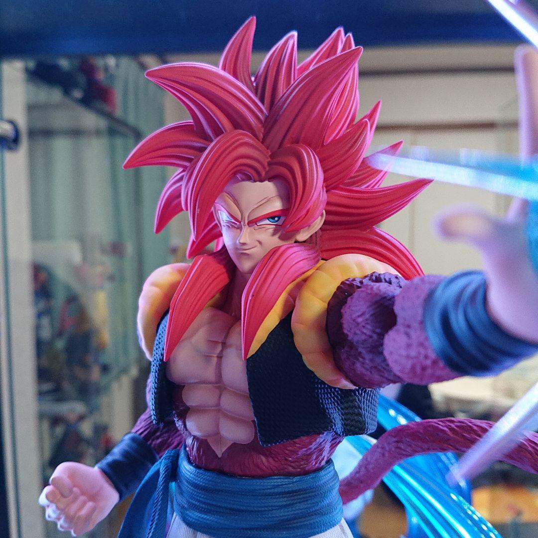 ドラゴンボールガレージキットスーパーサイヤ人4ゴジータ フィギュア