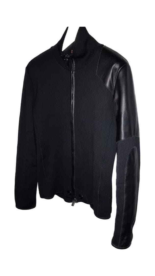 Bally 袖レザー ドライバーズニット 03〜06頃 - メルカリ