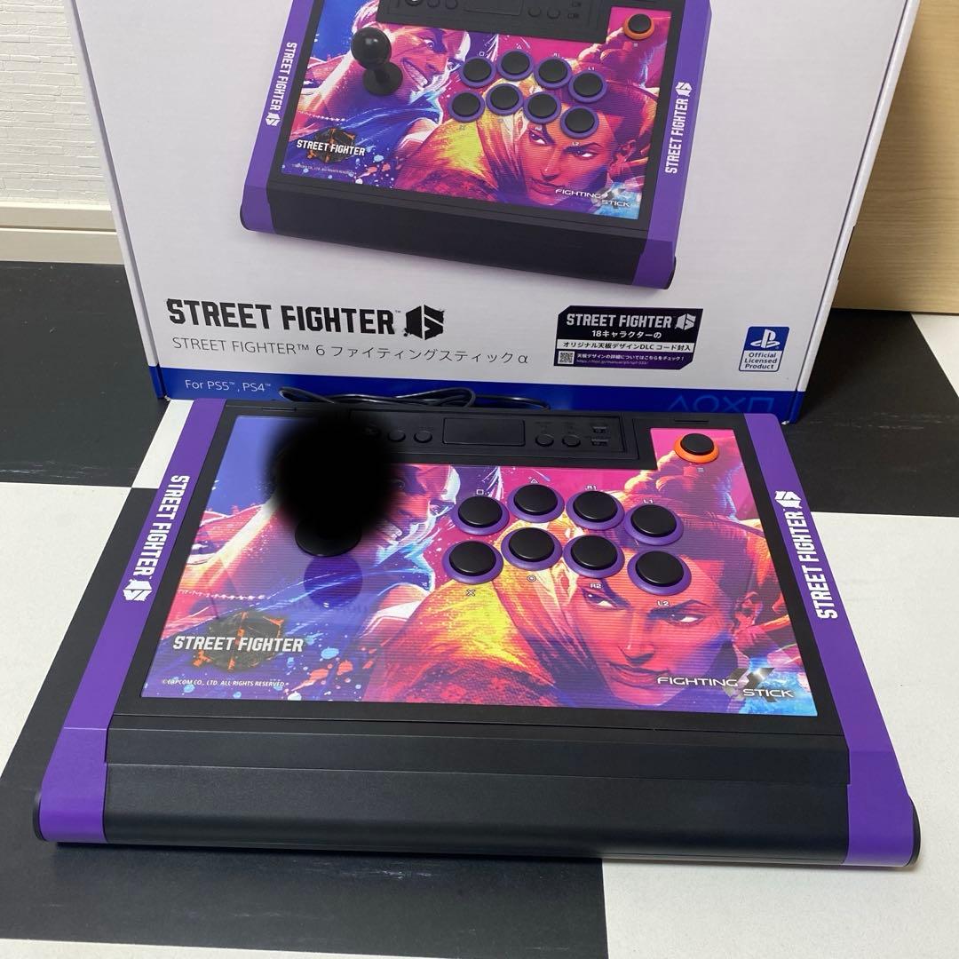 ファイティングスティックα スト6エディション Fighting Stick Alpha (Street Fighter 6 Edition) for PlayStation®5