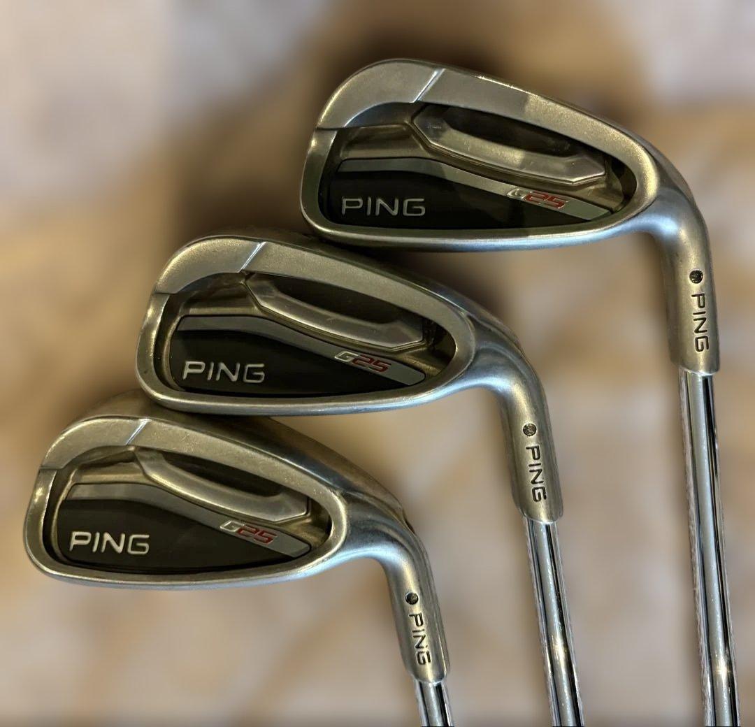 名器 PING ピン G25 アイアン #5〜W MODUS 120 S - メルカリ