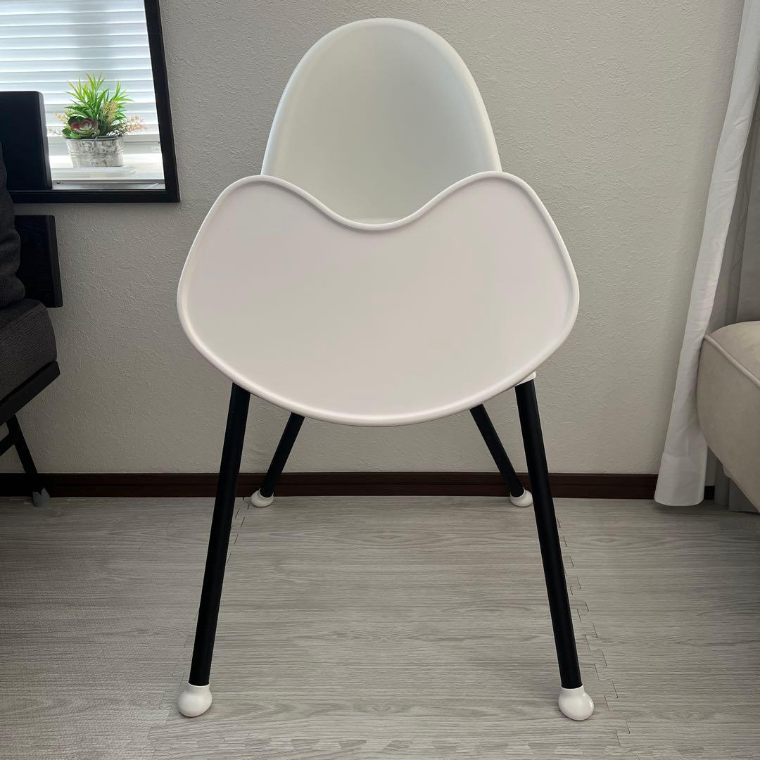 BabyBjorn ベビービョルン ハイチェア　ベビーチェア　ホワイト 美品 Amazon | ベビービョルン 【日本正規品保証付】 ハイチェア (ハーネス