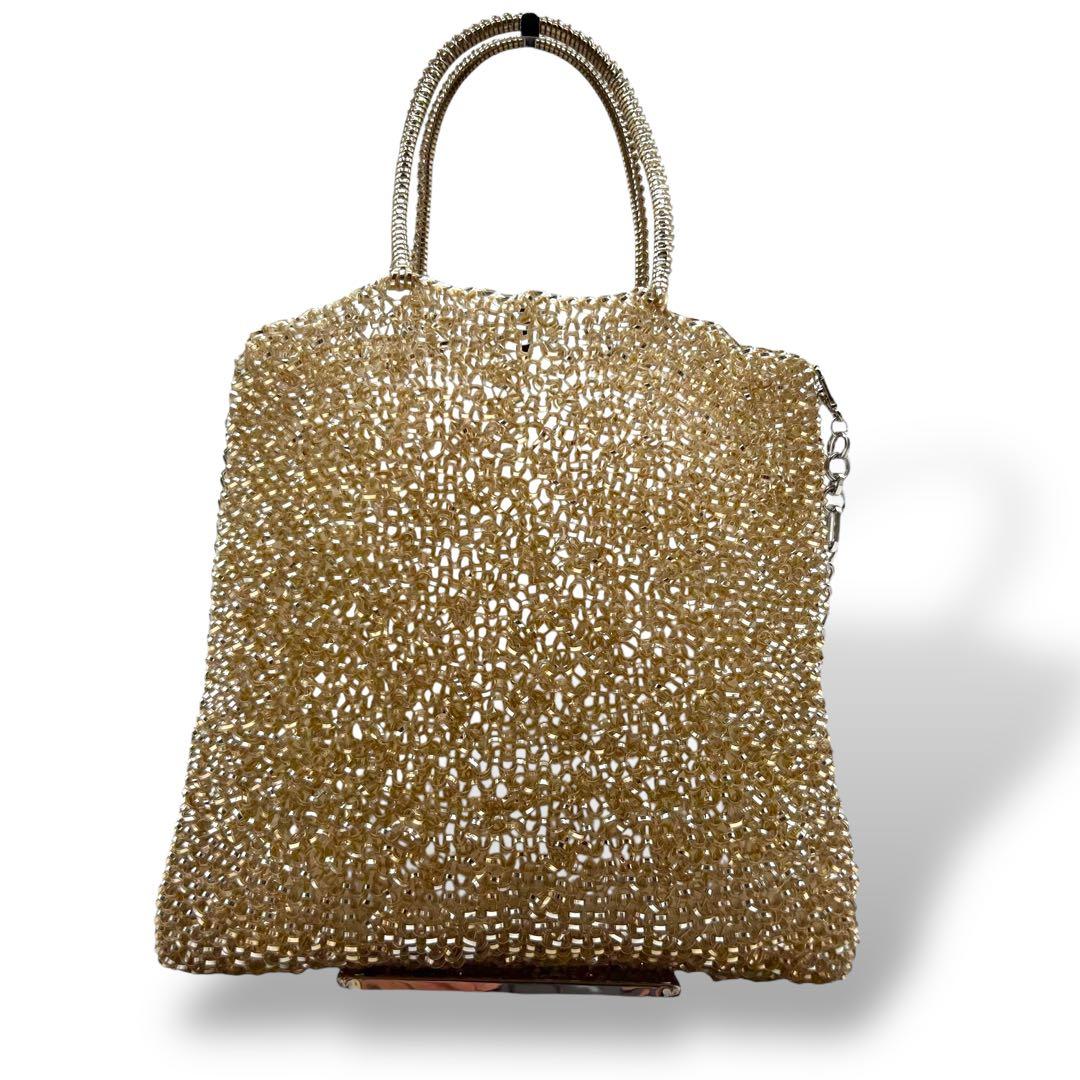 未使用級】アンテプリマ スクエア ラージ 2way ワイヤーバッグ