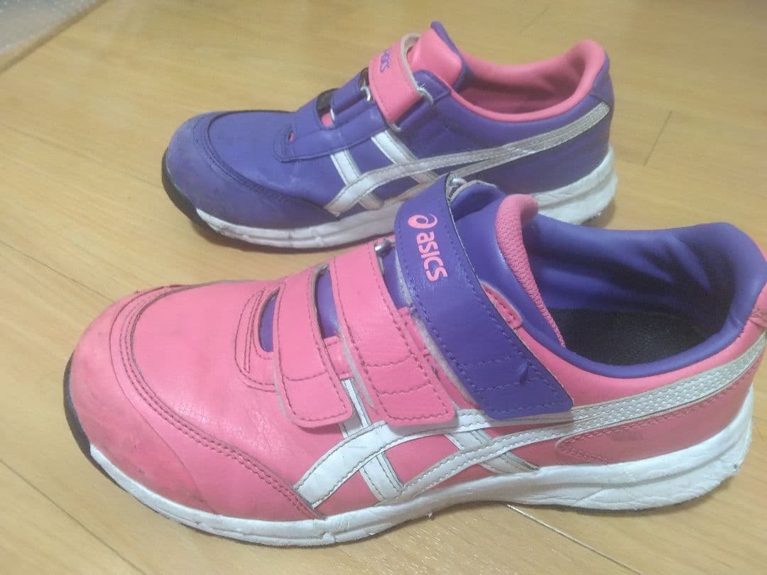 2023限定モデル asics 安全靴 CP301 パレスパープル×ピンクカメオ