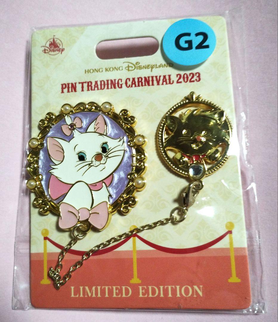 香港ディズニー ピンバッジ マリー トゥルーズ Limited 限定