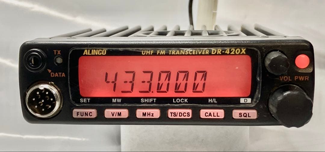 ☆DR-420DX 433MHz 20W 　新スプリアス　アルインコ☆ Yahoo!オークション -「alinco dx」の落札相場・落札価格