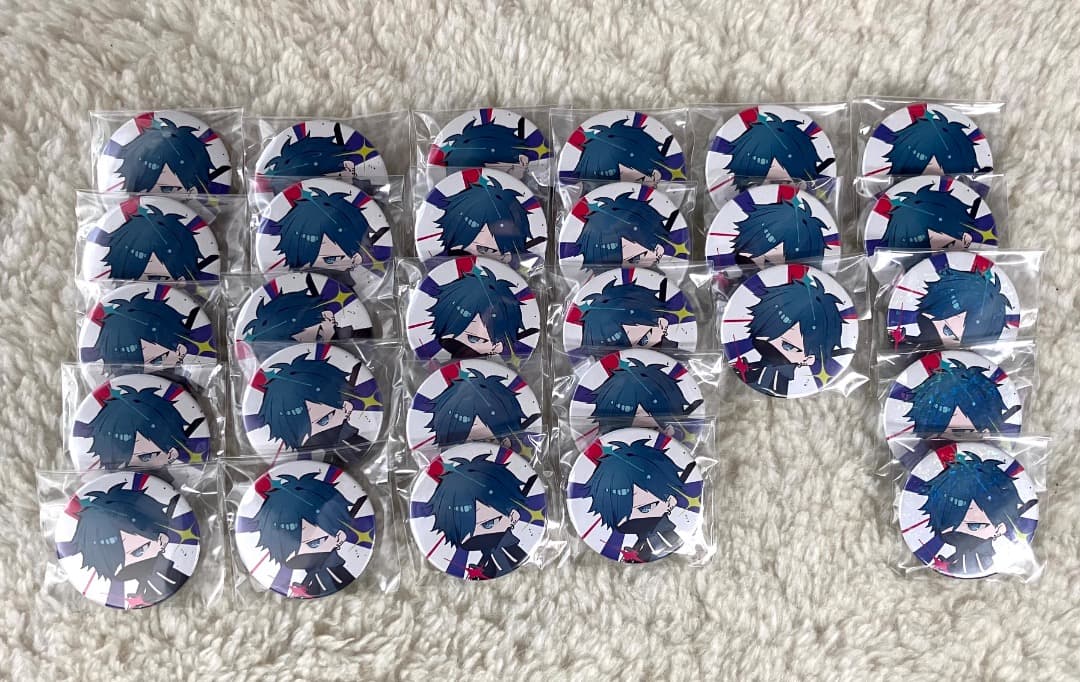 CRフェス2024 VanilLa 缶バッジ 中古】バッジ・ピンズ VanilLa(Crazy Raccoon) 缶バッジ(ホロ) B