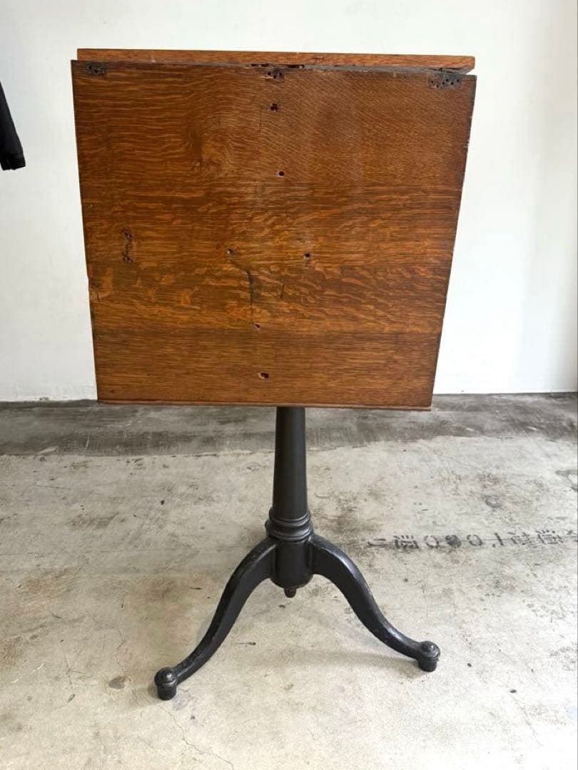 ヨーロッパアンティーク製図台（ドラフティングテーブル）作業台