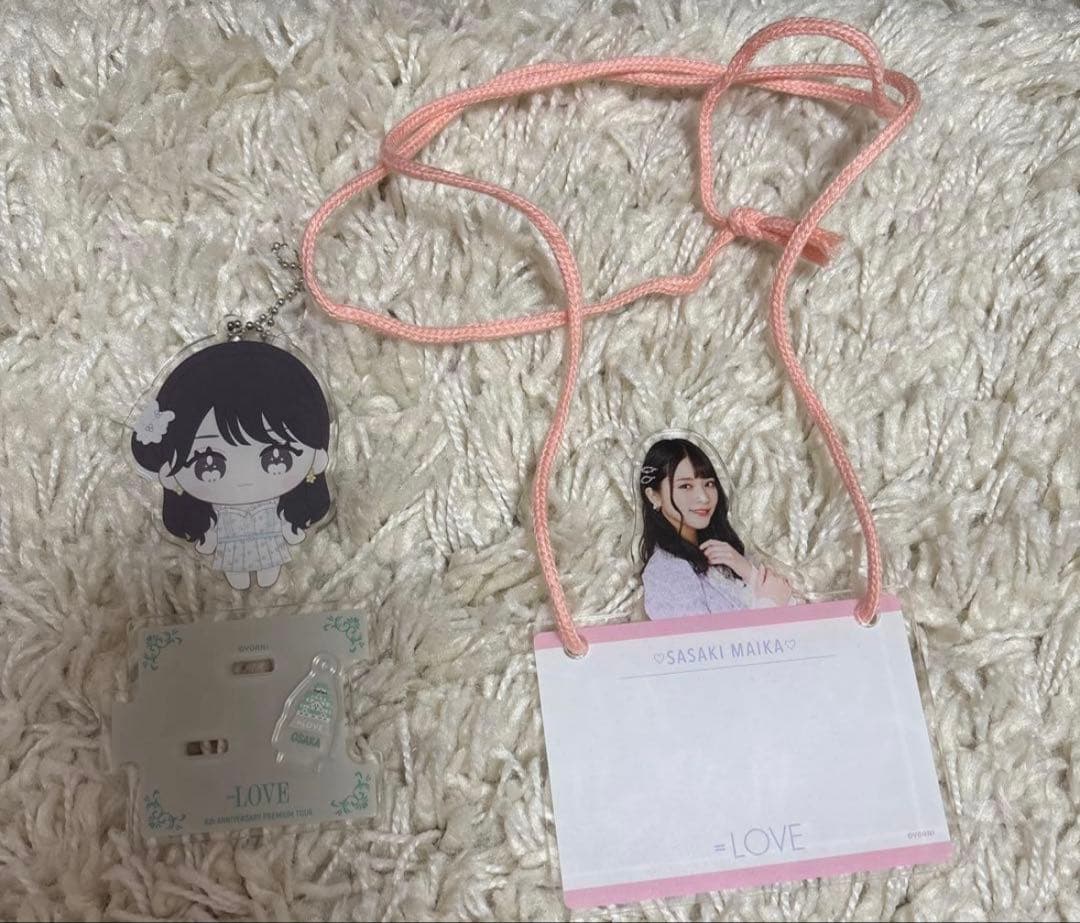 イコラブ 佐々木舞香 ミニくじ シークレット CAMEO ネームタグ - メルカリ