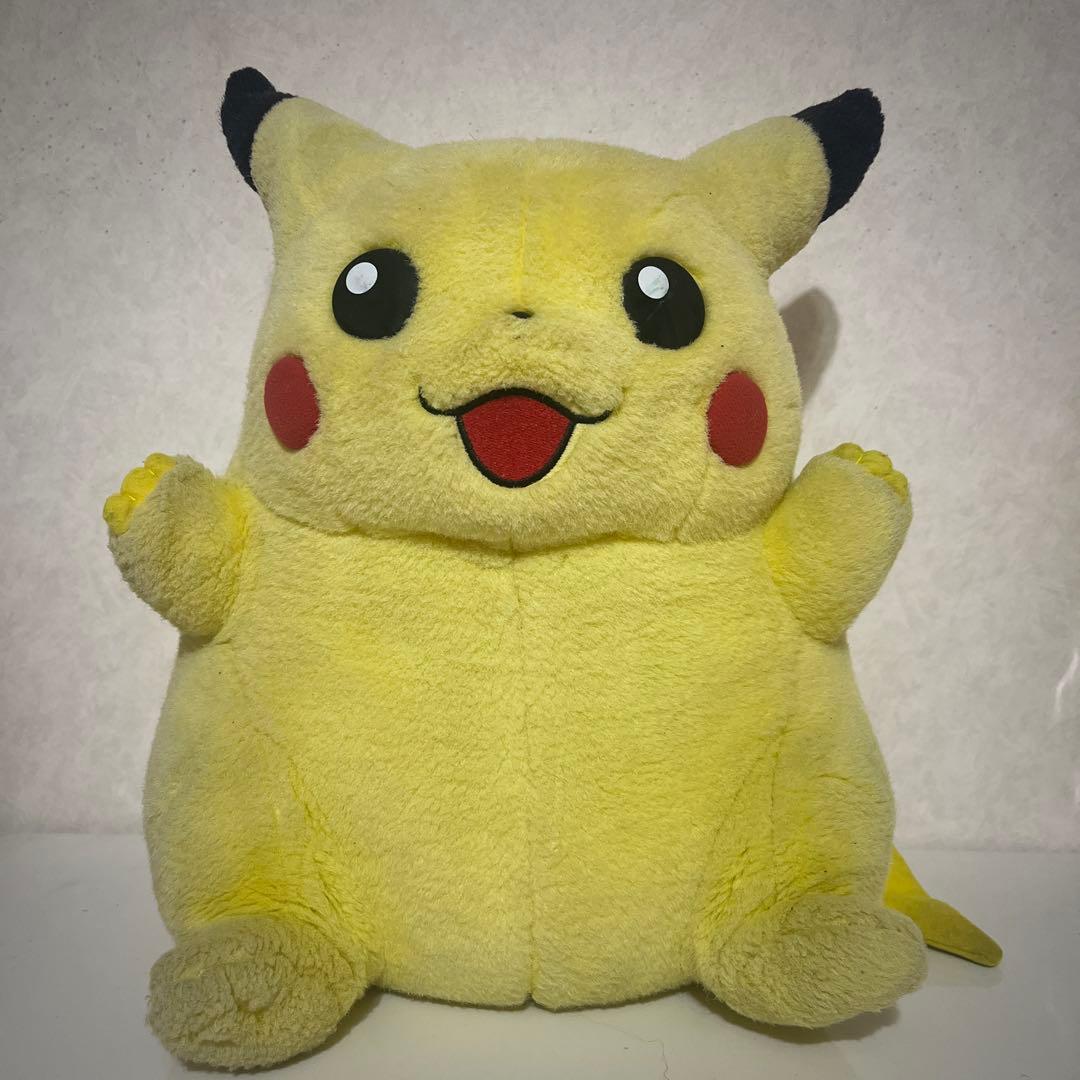TOMY ポケモン ピカチュウ 等身大 ぬいぐるみ レトロ 当時物 初期 BIG