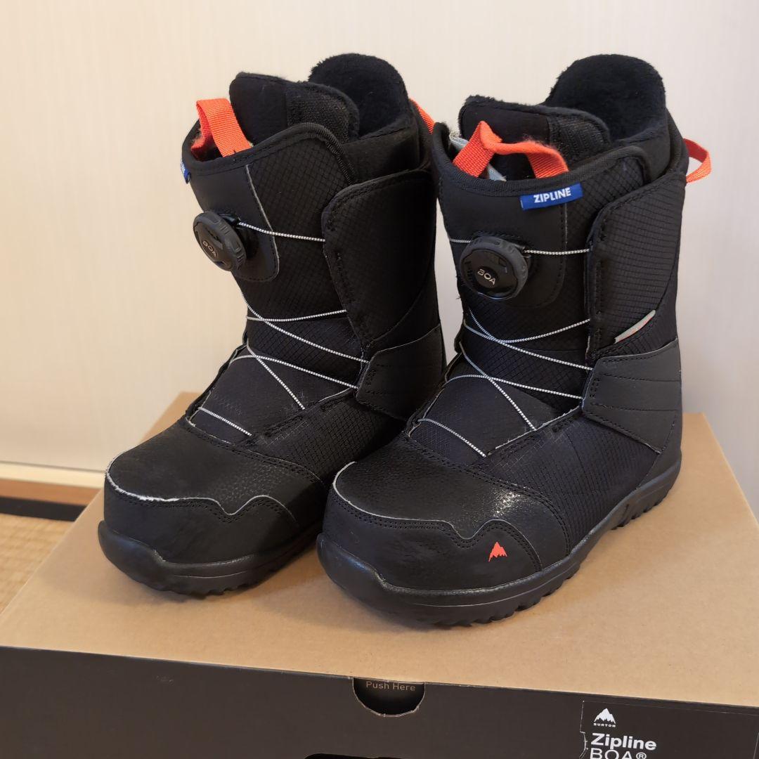 Burton Kids Zipline Boa スノーボードブーツ 24cm 23-24 BURTON Kids' Zipline BOA スノーボード ブーツ キッズ ジュニア