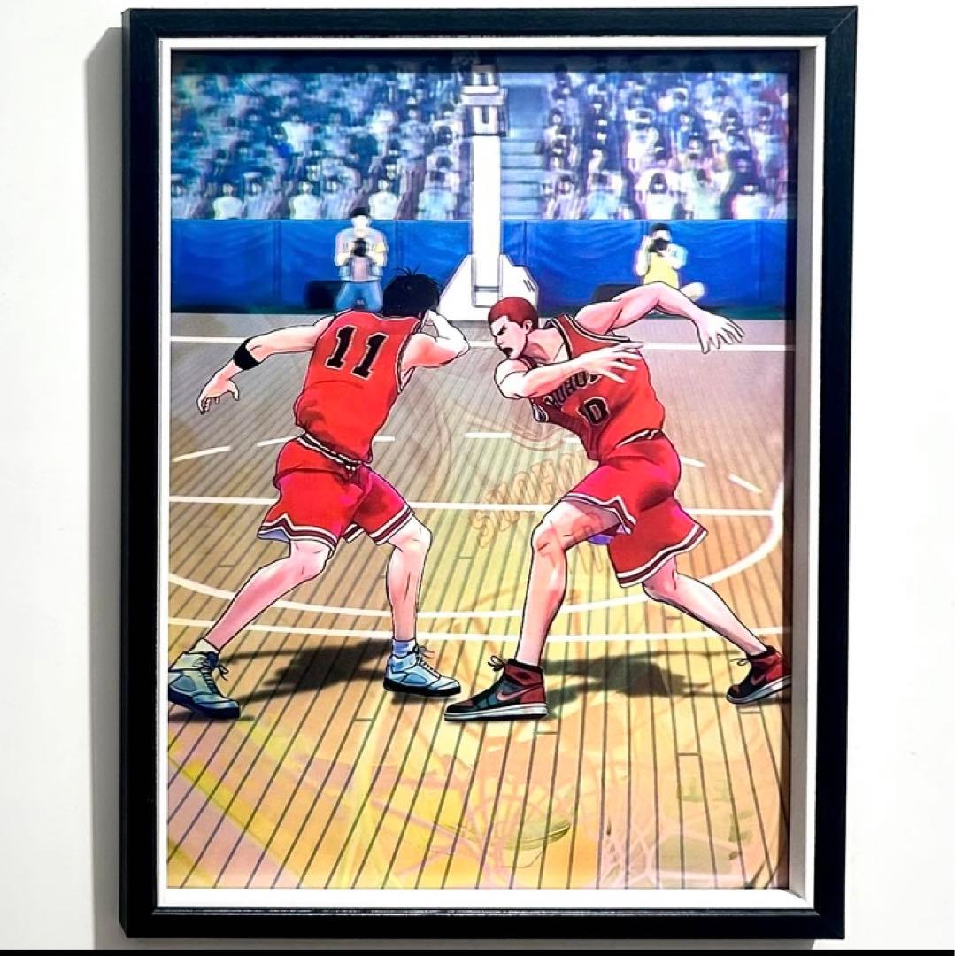 湘北高校 バスケットボールアート 10番 11番 壁掛け3D絵 1点 - メルカリ