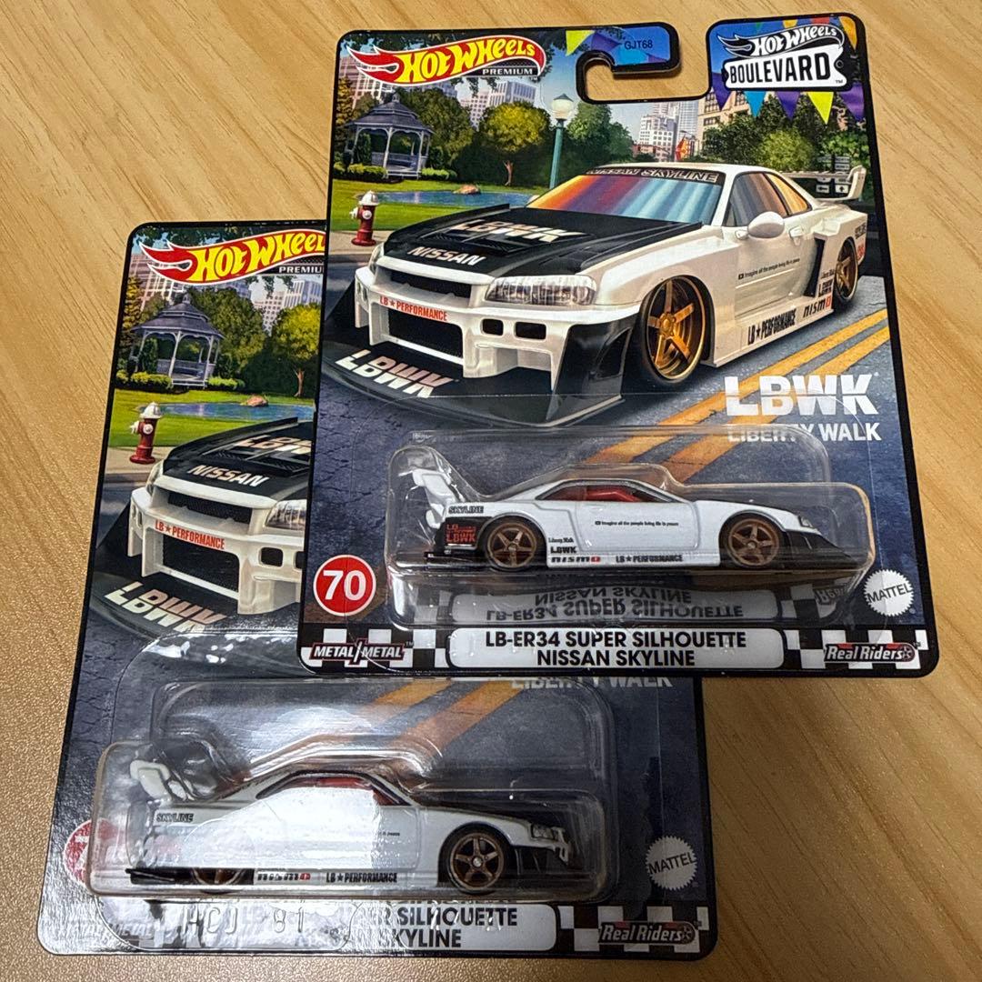 Hot Wheels LB-ER34 NISSAN SKYLINE - メルカリ