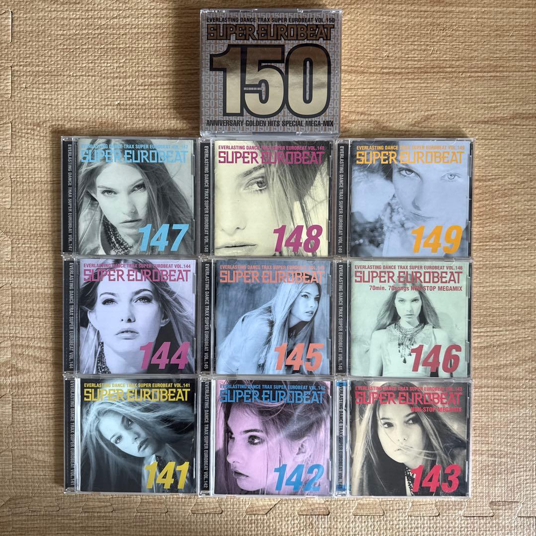 スーパーユーロビート VOL.141～150セット SUPER EUROBEAT VOL.141／SUPER EUROBEAT (V.A.)｜音楽ダウンロード