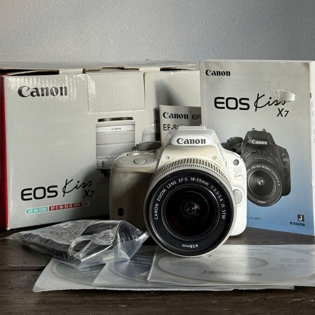 Canon EOS Kiss X7 ホワイト レンズ付き【B-70】 キヤノン、「EOS Kiss X7」にホワイトモデルを追加 - 価格.com
