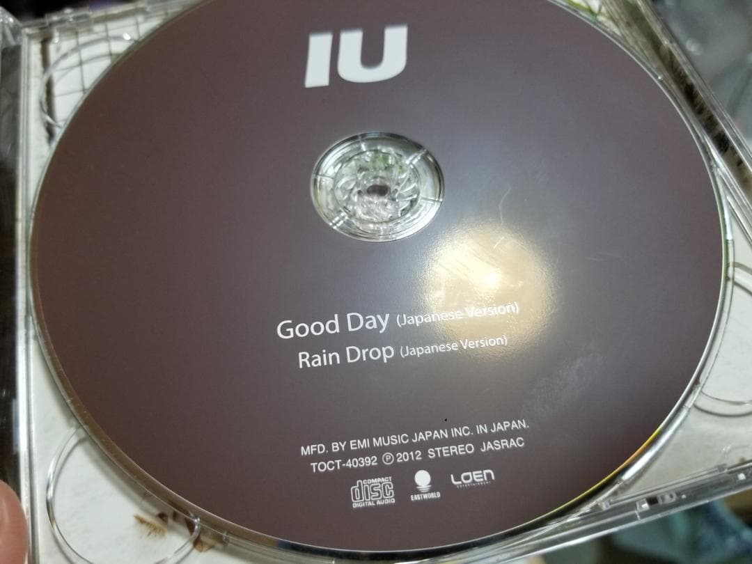 IU/Good Day/初回生産限定盤Type B/DVD付/TOCT40392