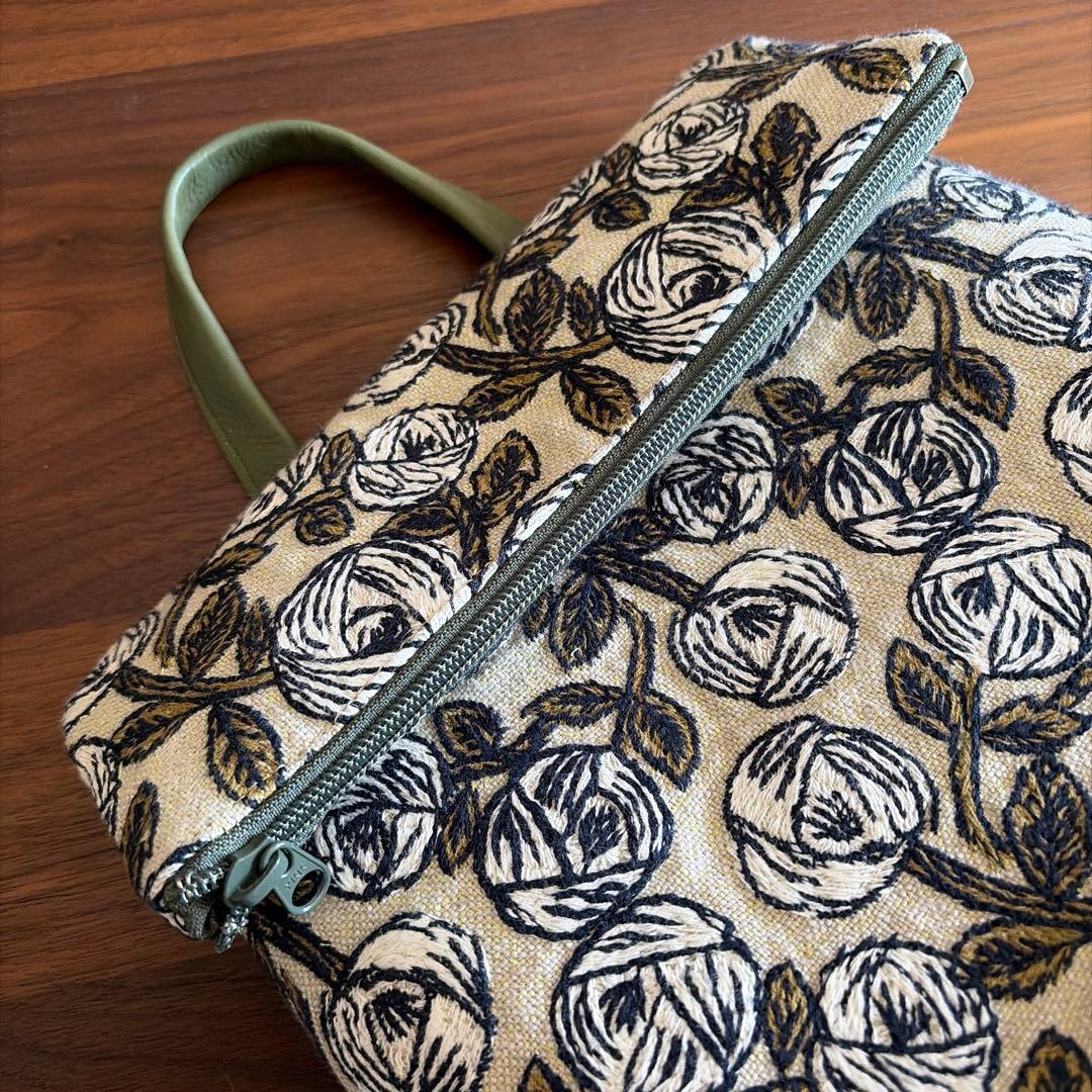 ハンドメイドミニリュック ミナペルホネンrosy☆訳ありです