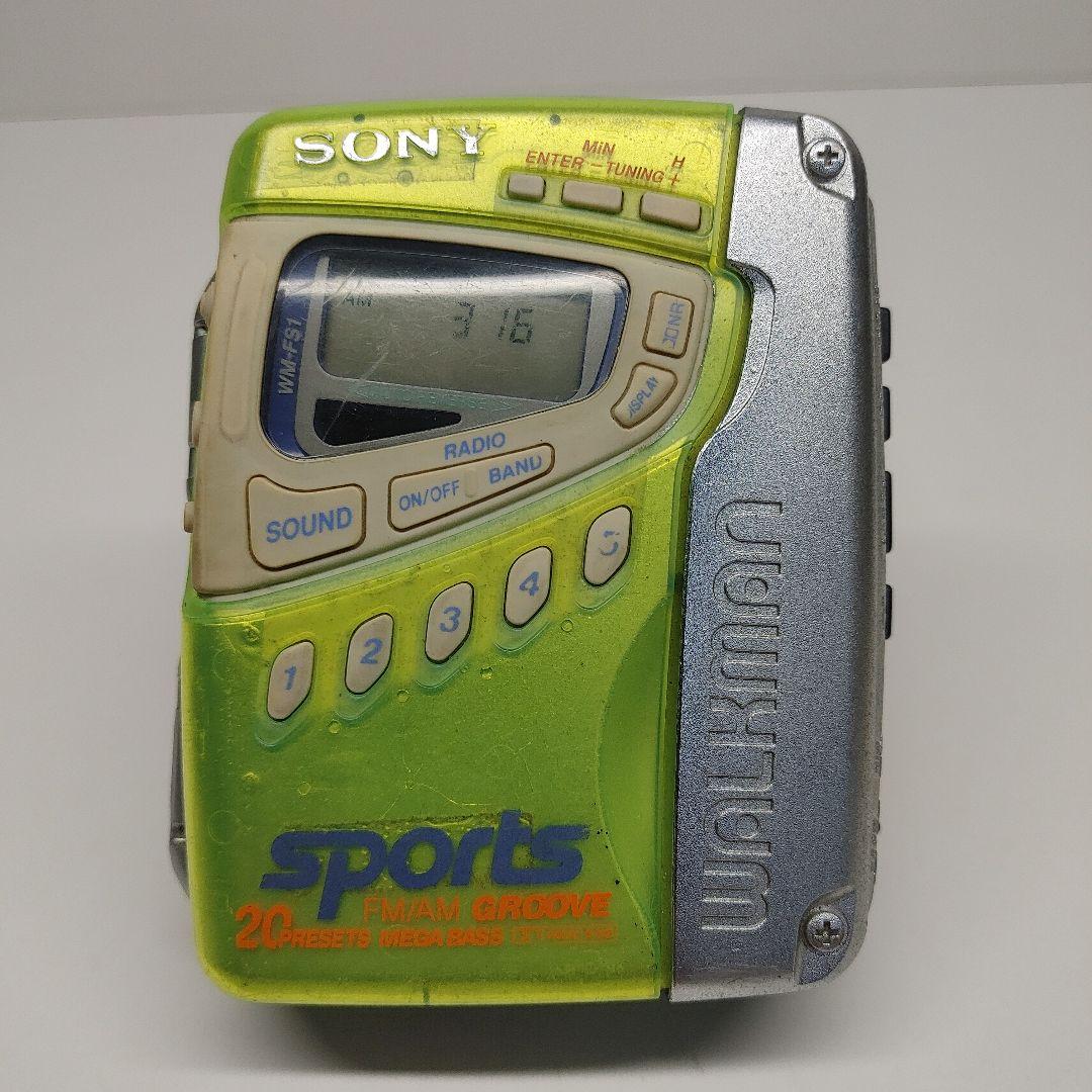 SONY カセットウォークマン WM-FS1 スケルトン仕様 ジャンク 中古