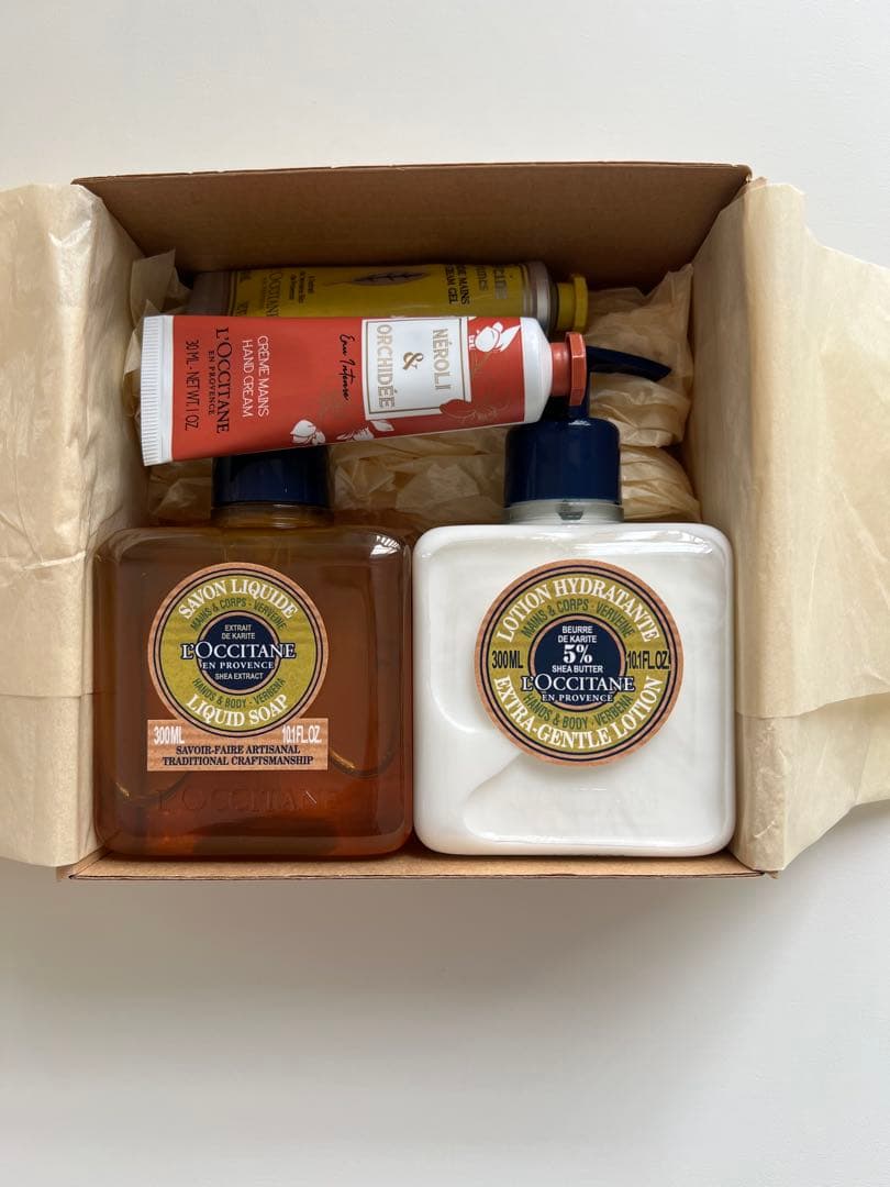 L'OCCITANE ハンドソープ & ローション、クリームセット L'OCCITANE(ロクシタン) 【ギフトセット】シア ハンドソープ＆ハンド
