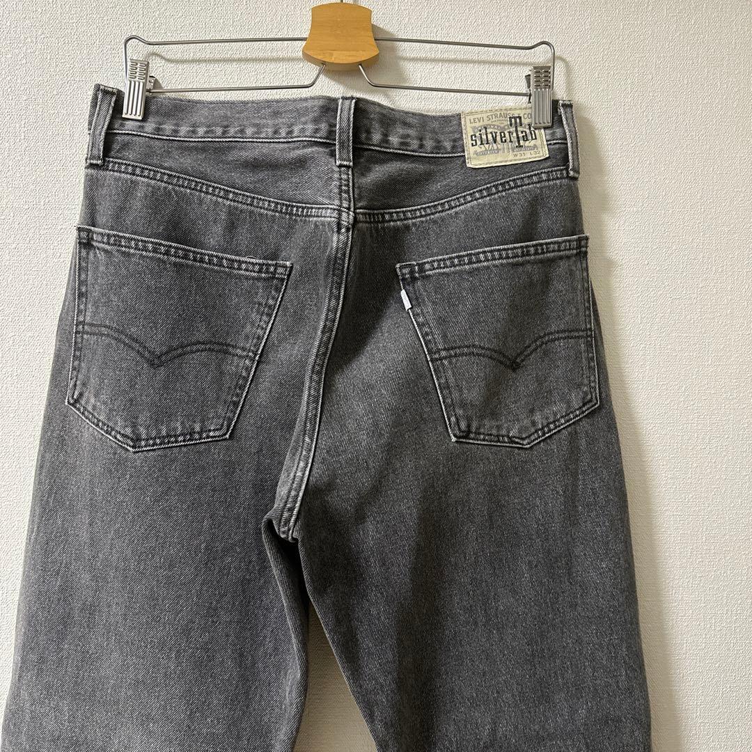 Levi’s silver Tab シルバータブ LOOSE ブラック Levi's（リーバイス） シルバータブ デニムパンツ ブラック Levi's